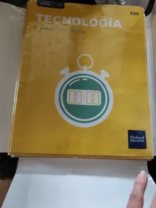 Inicia Tecnología 1.º ESO. Libro del alumno. Ca...