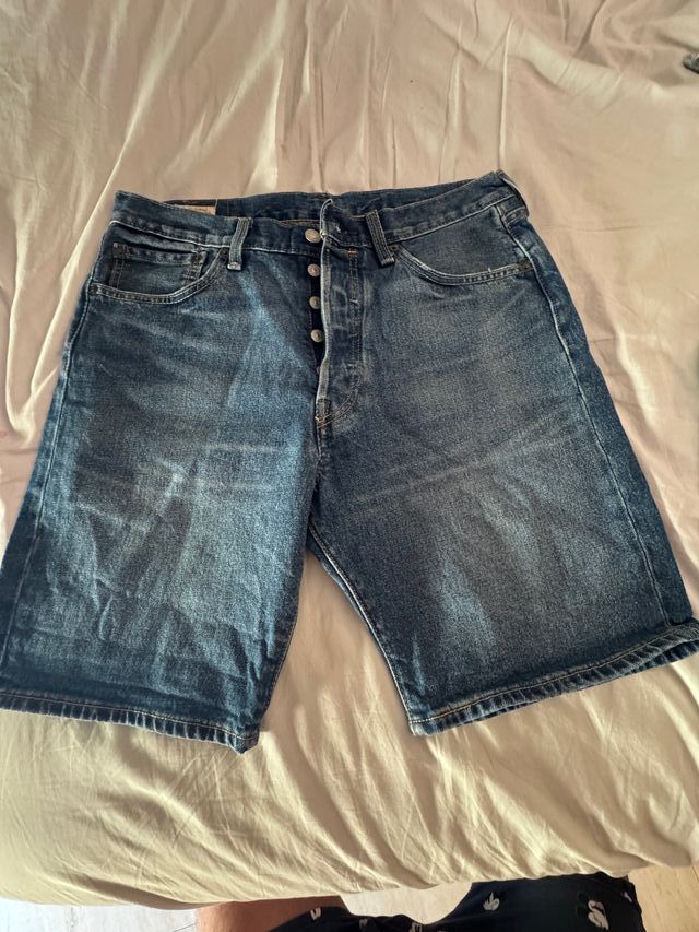 Levi's Shorts Vaqueros Azules 501