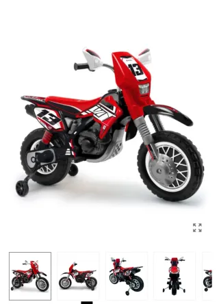 Moto Eléctrica Infantil 12V Injusa