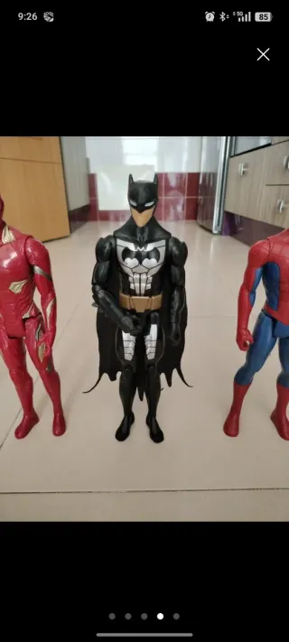 Muñecos Marvel: Spiderman, Batman, Iron Man, Joker