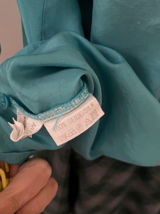 Camicia vintage seta