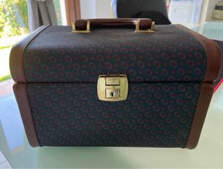 Beauty case vintage da viaggio
