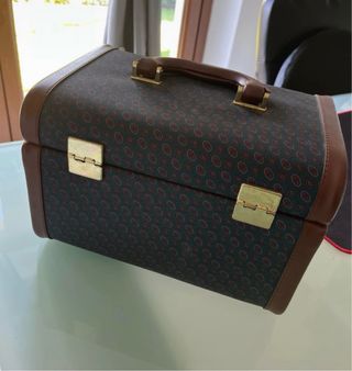 Beauty case vintage da viaggio