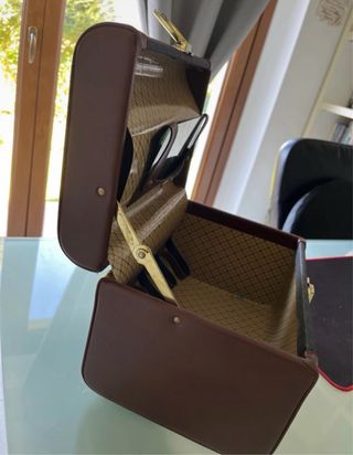 Beauty case vintage da viaggio