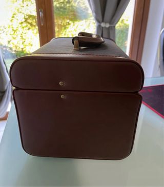 Beauty case vintage da viaggio
