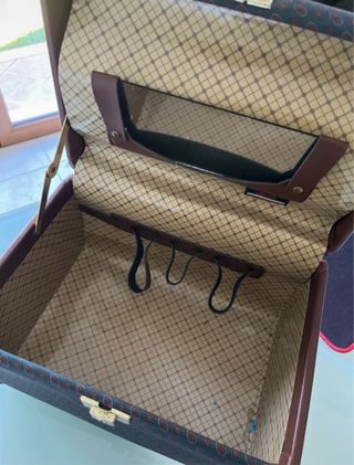 Beauty case vintage da viaggio
