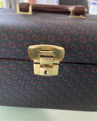 Beauty case vintage da viaggio
