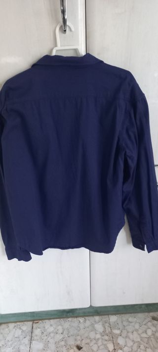 Camisa azul talla S