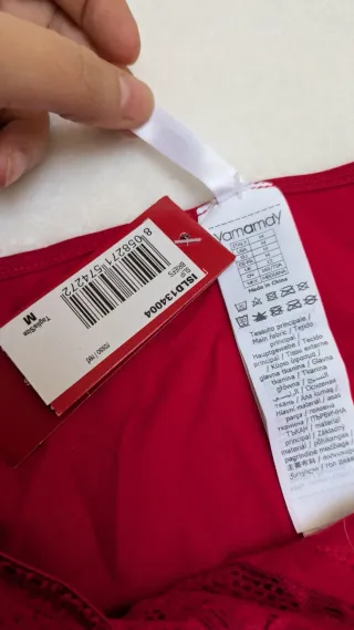 Slip Yamamay rosso con stella nuovo con cartellino