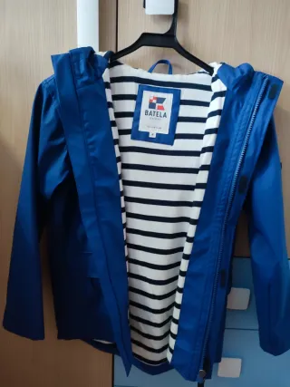 Chubasquero niño Batela azul