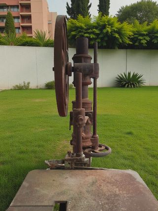 Sierra de cinta de carpintero de vapor