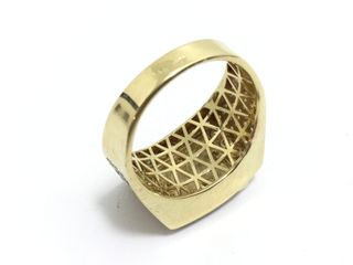 E574579-18 Sello Oro 18K Con Circonita