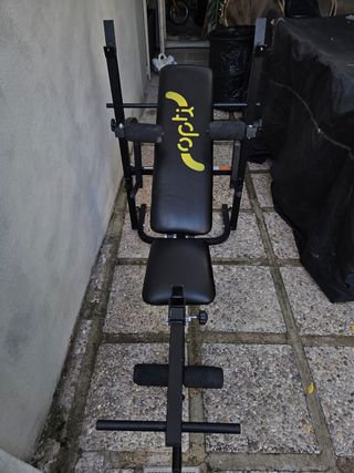 Banco de pesas plegable Opti.