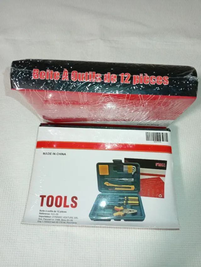 Caja de herramientas 12 piezas