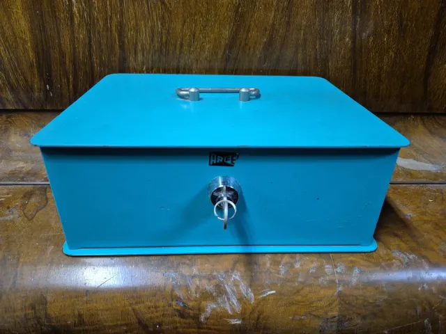 Caja Fuerte ARFE Azul 27,5cm x 21.5cm