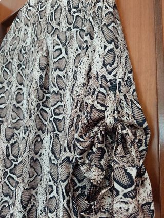 Blusa lunga morbida con maniche