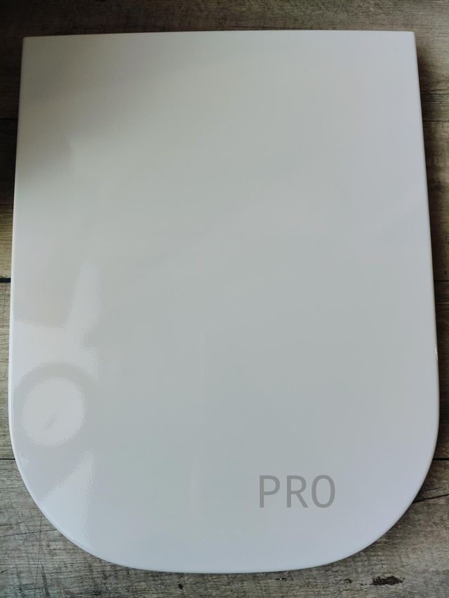 Coperchio e sedile per wc con cerniere in acciaio inossidabile