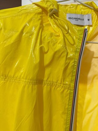 Impermeable amarillo Escandelle Paris Talla M