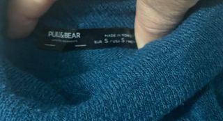 Jersey cuello alto Pull&Bear Talla S