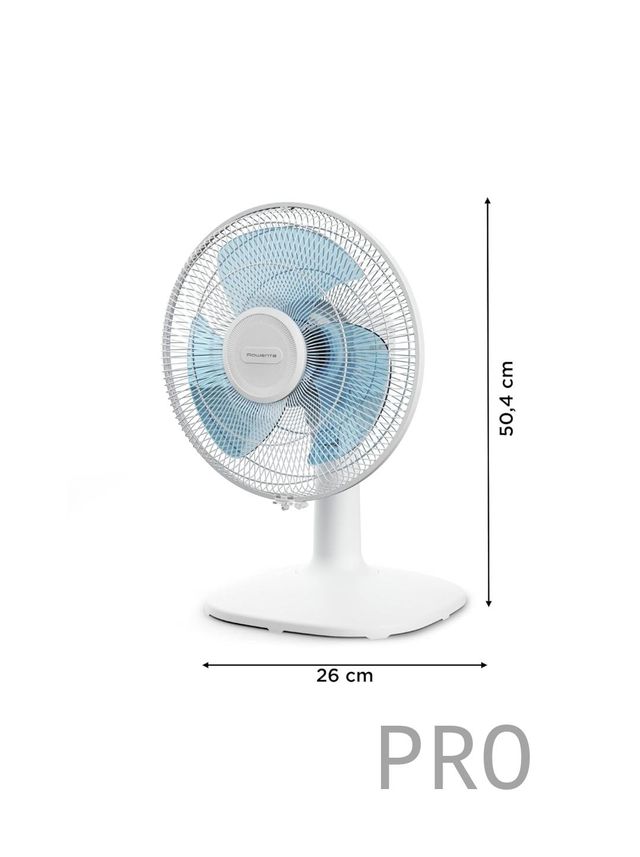 Ventilatore Essential, Ventilatore da Tavolo Silenzioso