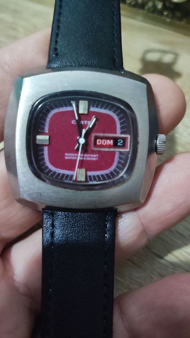 Reloj Vintage Cartel ,para hombre