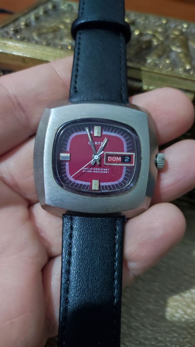 Reloj Vintage Cartel ,para hombre