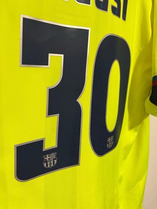 Camiseta de futbol original Barcelona 05-06 Messi