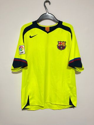 Camiseta de futbol original Barcelona 05-06 Messi