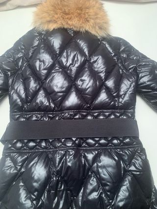 Plumífero Moncler Fur Hood Mapache M-L