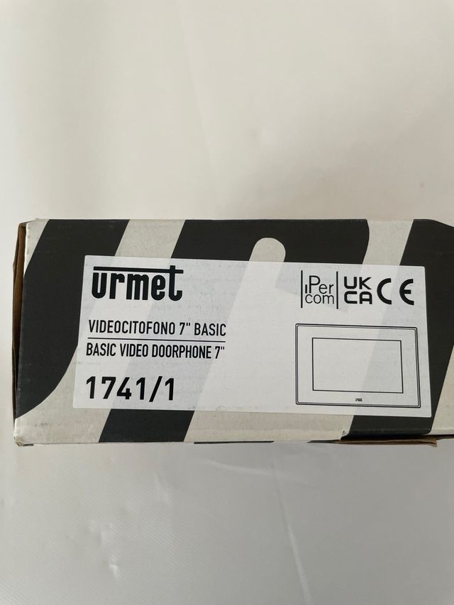 Videocitofono Urmet 1741/1 Ipercom 7