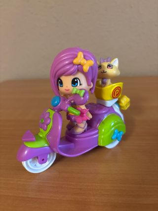 Pinypon Moto con Sidecar y Muñeca