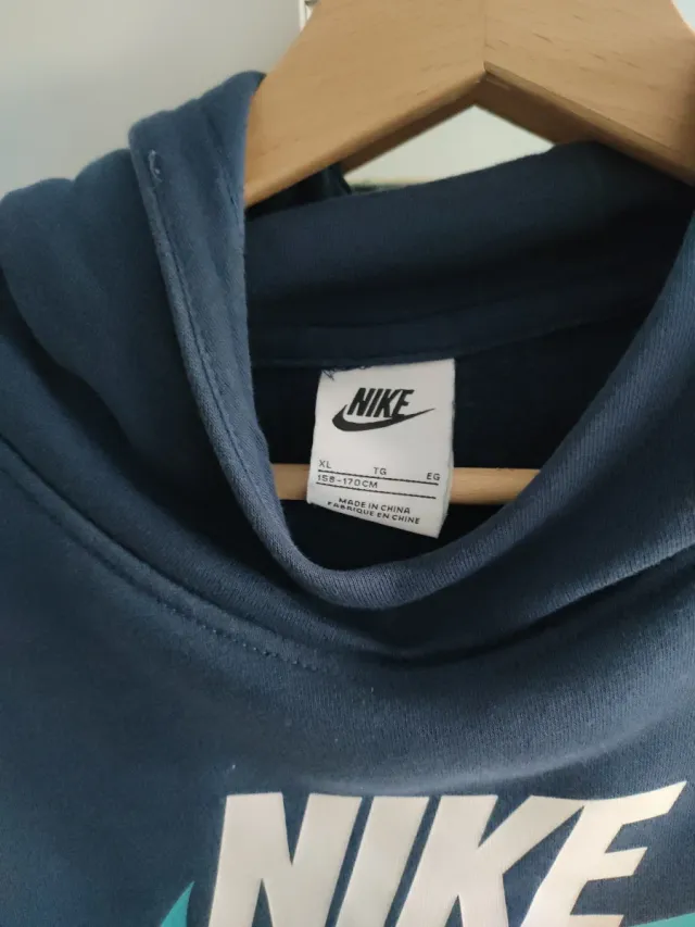 Sudadera Nike Azul Talla XL Junior