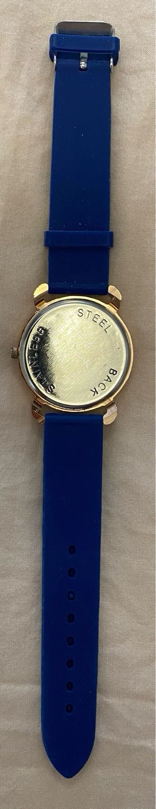 Reloj Victoria Mujer Azul y Dorado