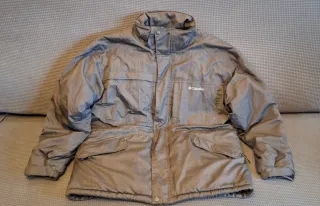 Chaqueta Columbia Hombre Gris XXL