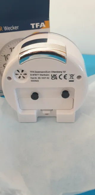 Sveglia analogica TFA Extra leises