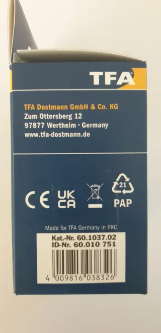 Sveglia analogica TFA Extra leises