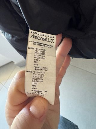 Piumino Fay bimbo 6 anni