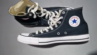 Converse All Star Negras - 1 Uso