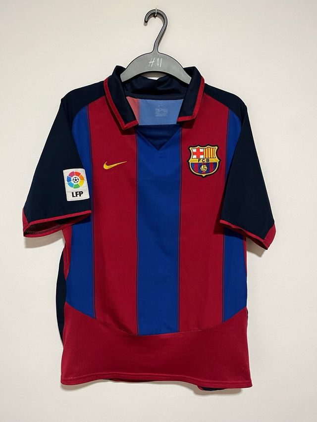 Camiseta Fútbol Ronaldinho 10 FC Barcelona 03-04