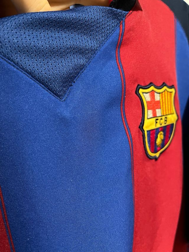 Camiseta Fútbol Ronaldinho 10 FC Barcelona 03-04