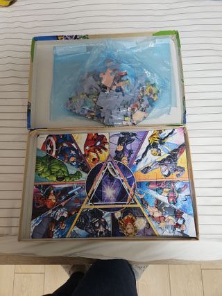 Puzzle Avengers Marvel 2 en 1