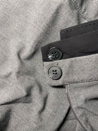 Falda gris de bershka