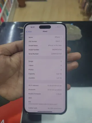 iPhone 14 Pro Max 1TB Viola