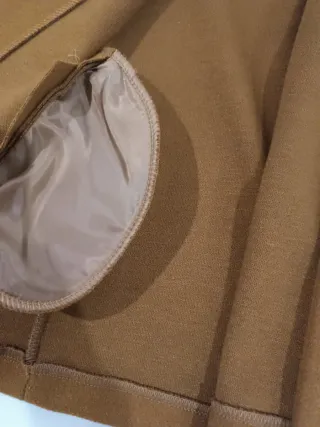 Coppia cappottini marrone e senape