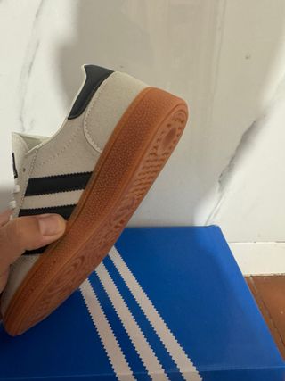 Adidas Spezial Beige/Preto Tamanho 40