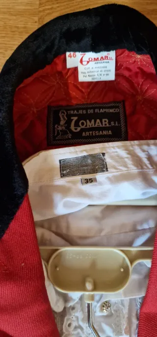 Traje de corto/campero con falda-pantalón