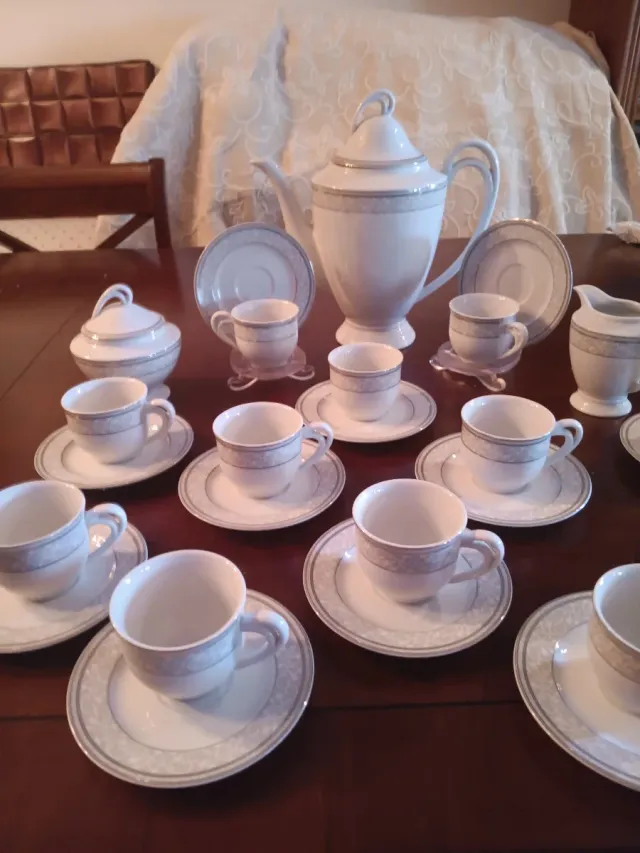 Juego de café porcelana Bavaria