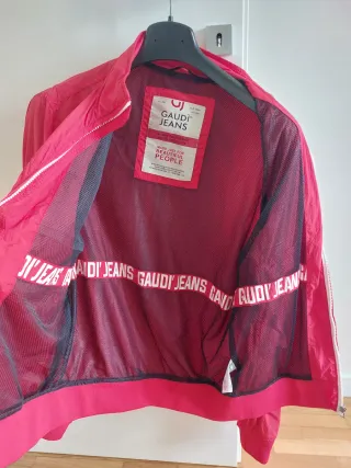 Spolverino rosso uomo