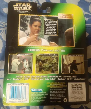 Star Wars Leia y Luke Skywalker 1997