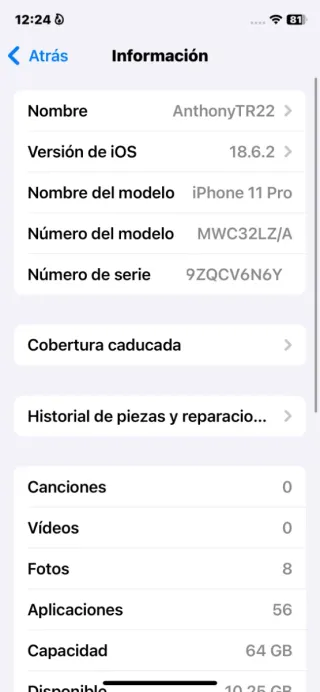 iPhone 11 Pro Bianco